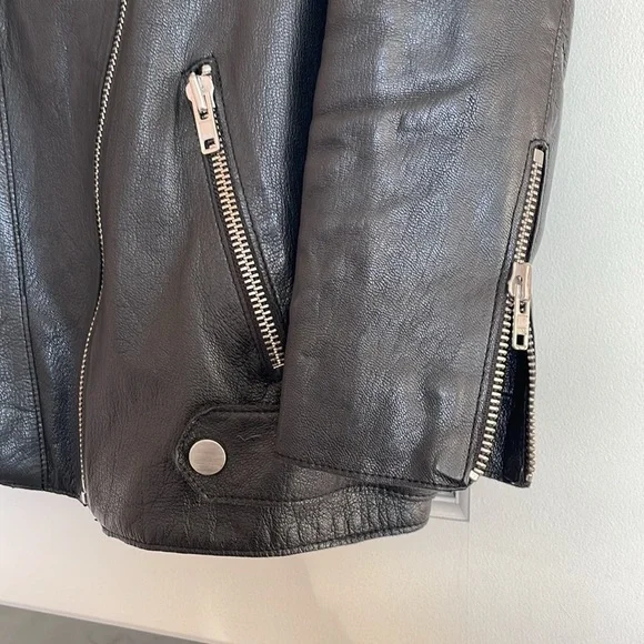 H&M real leather jacket - Picture 2 of 5
